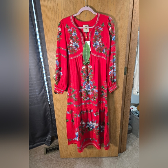 FARM Rio NWT Sweet Bloom Bouquet Midi Dress - Picture 3 of 6